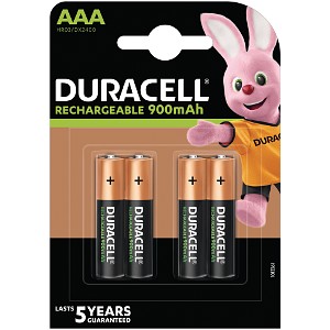 Ultra Rechargeable AAA 900mAh - 4 Pack