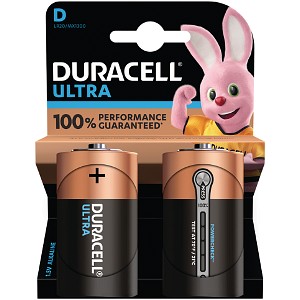 Duracell Ultra Power D Size Pack of 2