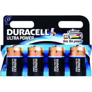 Duracell Ultra Power D Size Pack of 4