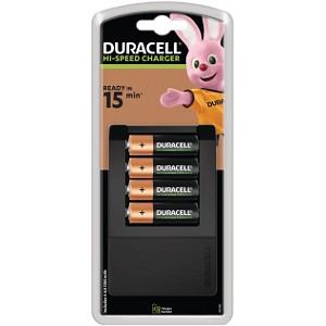 UltraFast 15min* Charger & 4 Batteries