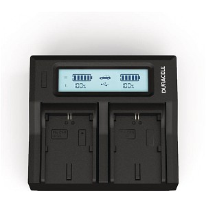 CCD-TR2300 Duracell LED Dual DSLR Battery Charger