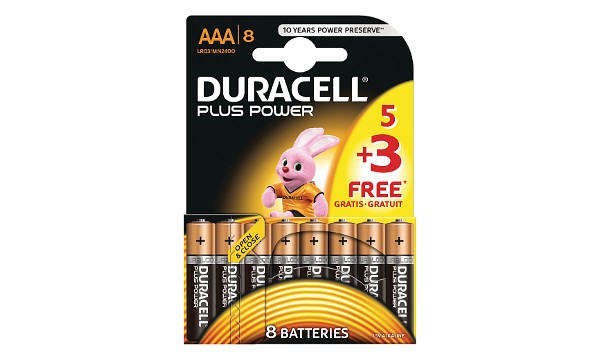 Plus Power AAA 5 + 3 Free