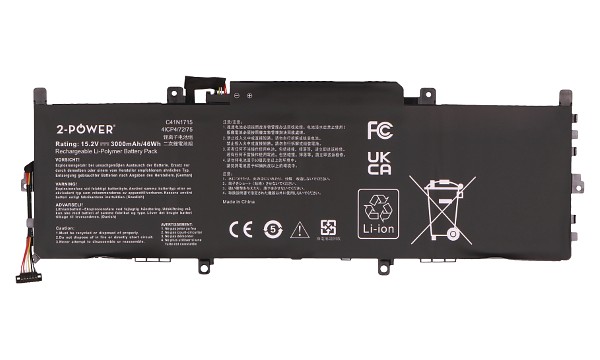 ZenBook UX331UA-1B Battery (4 Cells)