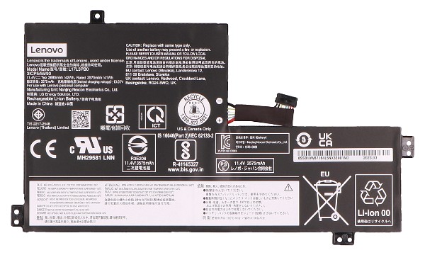 100e Chromebook 2nd Gen 81MA Battery (3 Cells)