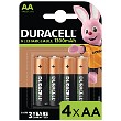 Duracell Rechargeable AA 4 Pack 1300mAh