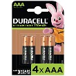 Duracell Rechargeable AAA 4 Pack 750mAh