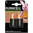 Duracell Rechargeable C Size 2 Pack