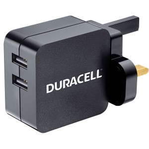 2 x 2.4A Dual USB Mains Charger