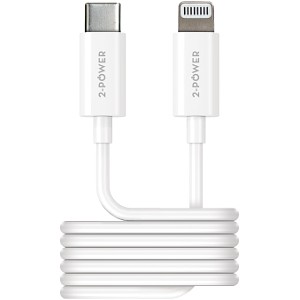 2-Power 1M USB-C to Lightning USB Cable