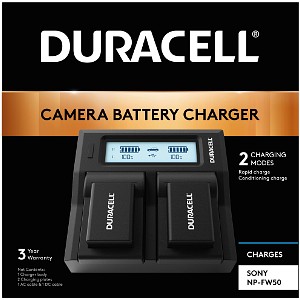 Wasabi Power Battery (2-Pack) And Dual Charger For Sony NP-FW50 - Sale