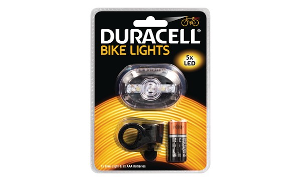 Duracell 5 LED  Front Bicycle Light