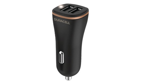 Duracell 18W + 12W USB-A In-Car Charge