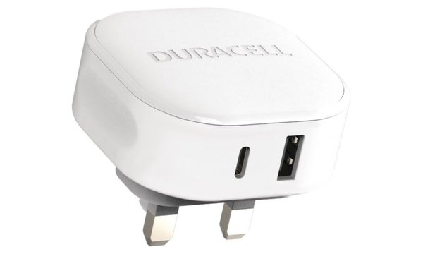 Duracell 30W USB-A + USB-C PPS Charger