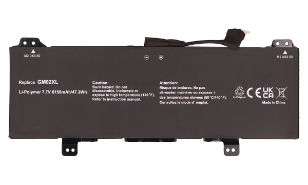 GM02XL Battery (2 Cells)