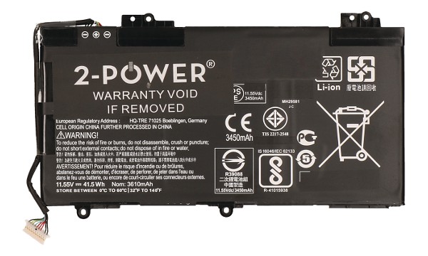 15-ba011AX Battery (3 Cells)