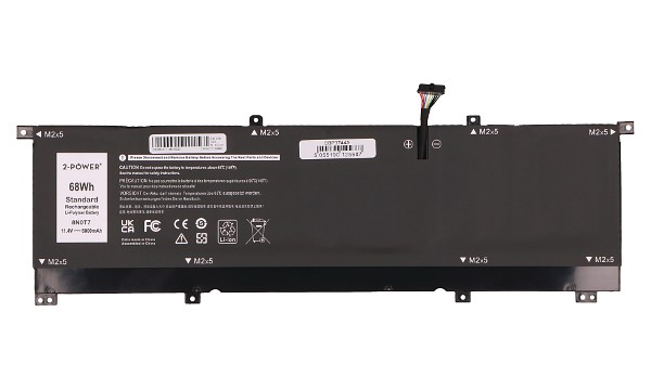 XPS 15 9575 2-in-1 Battery (6 Cells)