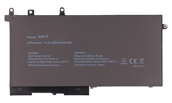 RRJDX Battery (3 Cells)