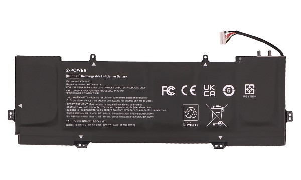 Spectre X360 15-BL101NB Battery (6 Cells)