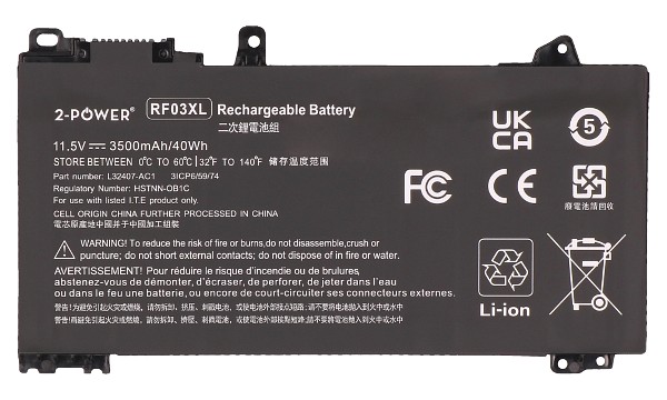 L84354-005 Battery (3 Cells)