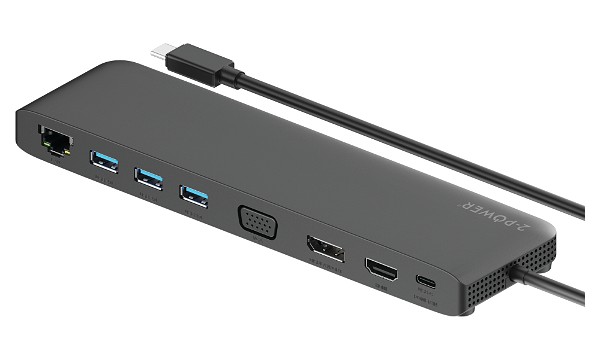 452-BCYH USB-C DP1.2 Triple Display Mini Dock