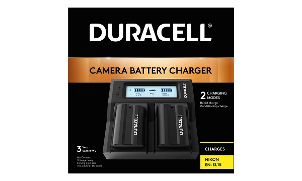D810 Nikon EN-EL15 Dual Battery Charger