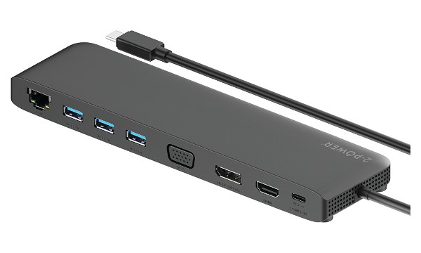 DELL-D6000 USB-C DP1.2 Triple Display Mini Dock