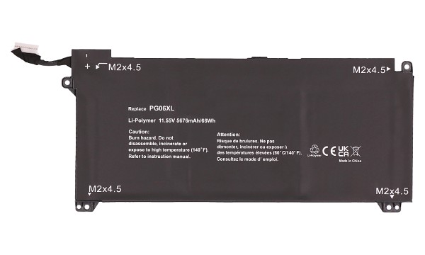 Omen 15-dh0134tx Battery (3 Cells)