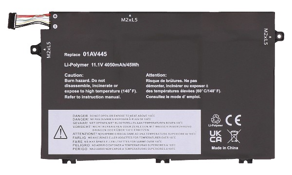 01AV448 Battery (3 Cells)